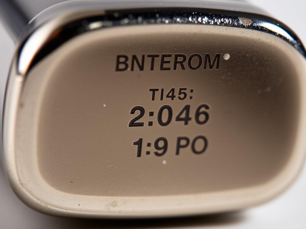 Bottom of Zippo lighter showing date code stamp